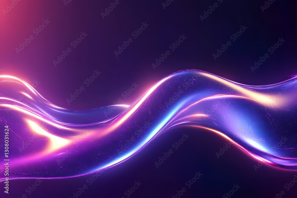 Aufkleber vibrant plexus network of technological energy streams and digital conduits