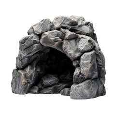 Obraz premium Realistic rock cave model for decorative use