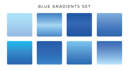 Blue Gradients set