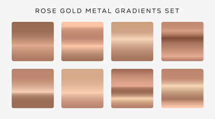 Rose Gold Gradient Set