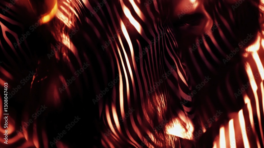 Aufkleber a fiery blaze with flames dancing in the background creating a warm and inviting atmosphere