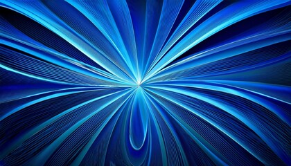 blue abstract fractal background