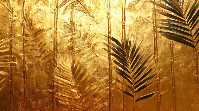 From Green to Gold: Rainforest Canopies Transformed into Luxurious Palm Plantations