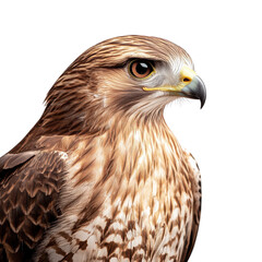 Obraz premium Majestic hawk portrait with striking details
