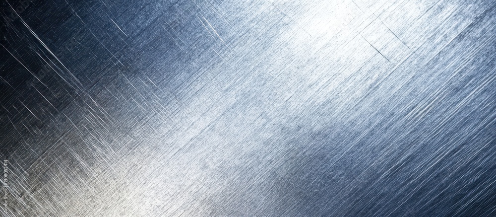 Poster abstract background of polished metal surface with subtle texture and light reflections for modern d