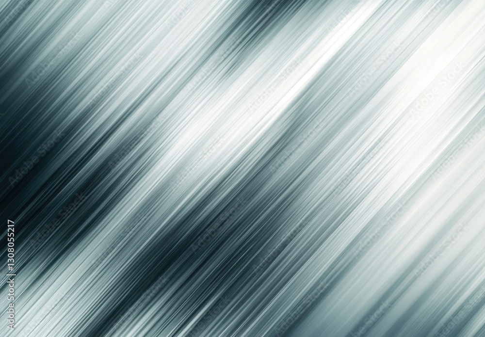 Aufkleber abstract blurred background in shades of gray and silver with streamlined motion for modern design c
