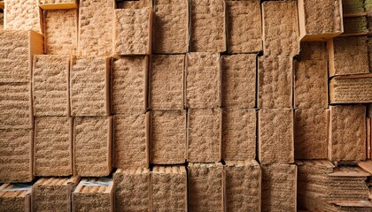 materials background compressed thermal insulating hemp fiber bonded panels