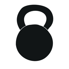 Vector hand drawn sketch doodle weigh isolated on white background