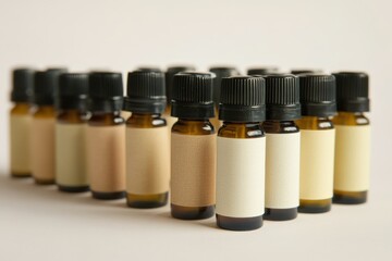 Essential Oils Collection: Studio Shot.