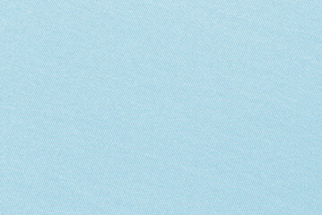 Light blue fine cotton jersey fabric pattern close up as background