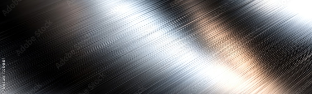 Poster abstract metallic background with smooth gradients, light reflections, and subtle texture, ideal for