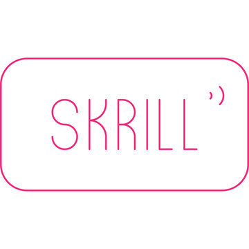 Skrill icon single vector illustration