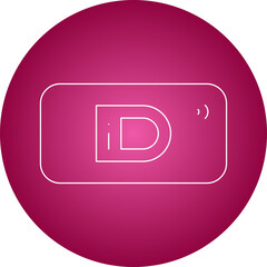 iDeal icon single vector illustration