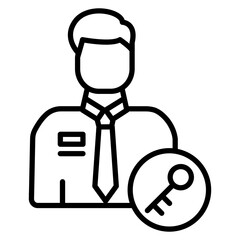 Key Person Icon