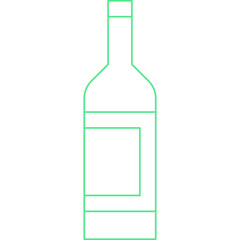 Drink Bottle icon single vector illustration