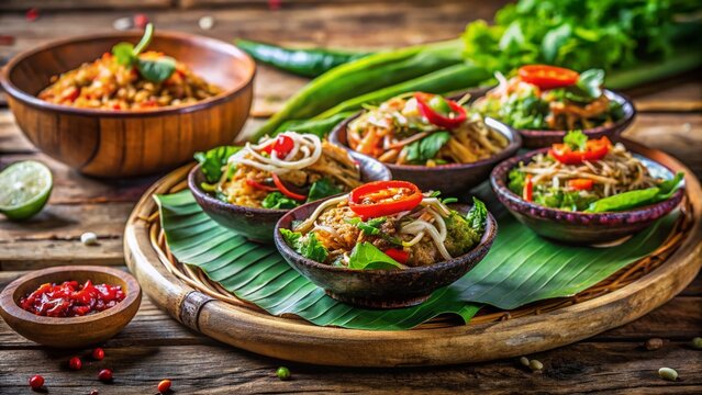 Delicious Falam Cuisine: Traditional Burmese Food Photography from Chin State, Myanmar