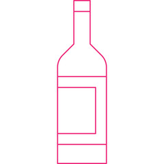 Drink Bottle icon single vector illustration