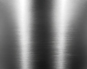 Close-Up of Brushed Silver Metal Background with Subtle Texture and Reflections Ideal for Design and Art Projects