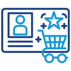 Fototapeta premium Loyal Customer Icon