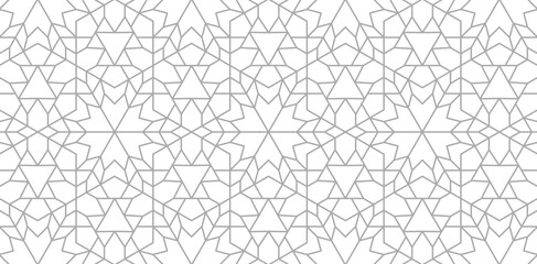 Fototapeta premium 幾何学 抽象 星型 レトロ 伝統 パターン 背景