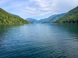 View from Lake Crescent Olympic National Park