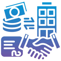 Obraz premium Acquisition Icon