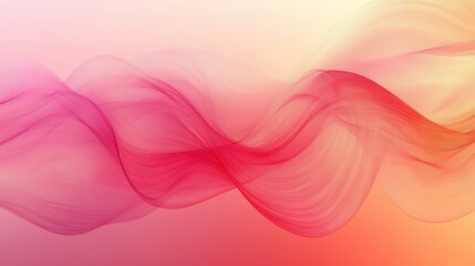A vibrant wave of flowing colors in soft gradients, creating a sense of movement and calm.