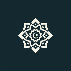 Islamic symbol logo