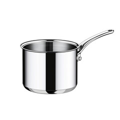 Stainless Steel Saucepan | Kitchen Cookware, Cooking Utensil, Modern Pot
