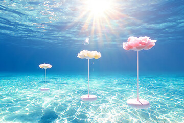  red sea spring sunrise underwater installation