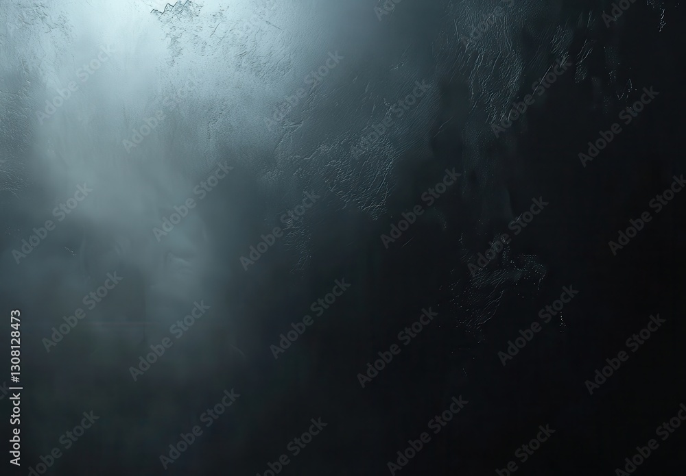 Poster dark and mysterious abstract background with soft fog and subtle texture for creative designs and pr