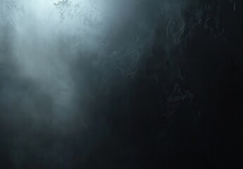 Obraz premium Dark and Mysterious Abstract Background with Soft Fog and Subtle Texture for Creative Designs and Professional Projects