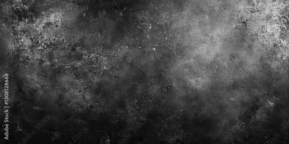 Aufkleber dark and textured abstract background with subtle variations in gray tones and incorporation of dist