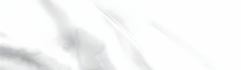 Obraz premium White fabric folds, soft light, background blur