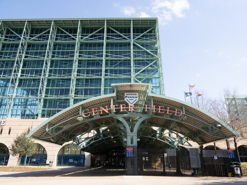 Center Field Entrance to the Newly Renamed Daikin Field in Houston, Texas