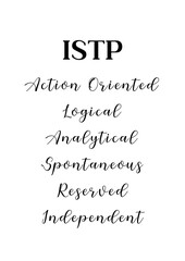 business word, MBTI, ISTP