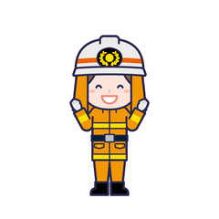 消防士／女性 07