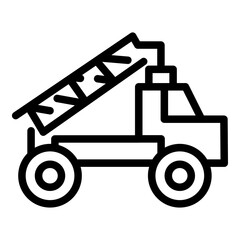 forklift truck icon