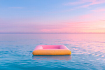  southern ocean summer dawn floating art