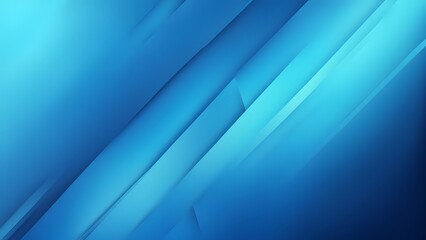 Abstract diagonal blue shiny shape background   