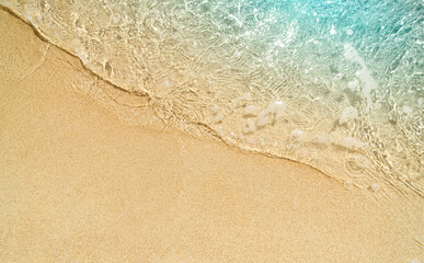 waves on the beach