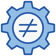 Injustice Blue White Icon