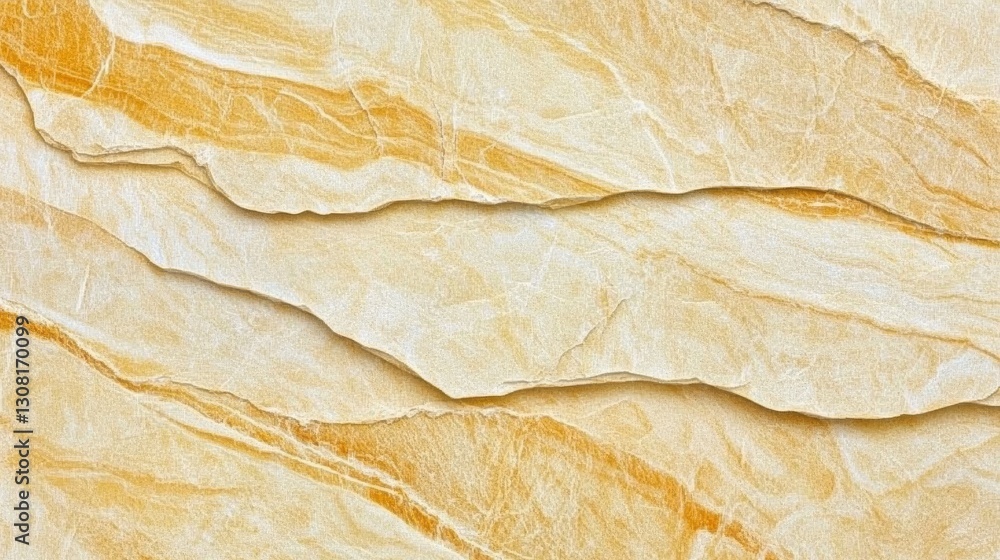 Poster yellow marble background with rough texture, a versatile design element for modern and classic proje