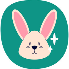 Animals head icons - wild animals