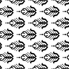 pattern batik flower damask ethnic boho ikat texture tribal geometric background