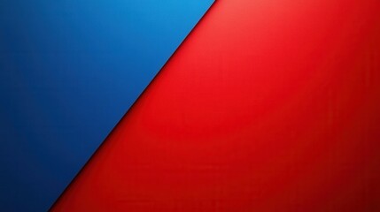 Vibrant gradient background symbolizing political movement with smooth transitions from blue to red Generative AI