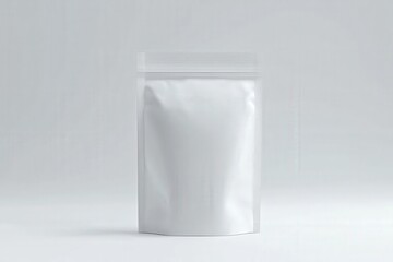 Blank White Stand-Up Pouch Mockup. (13)