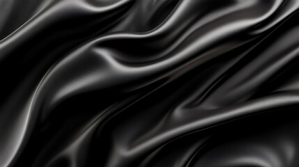 Fototapeta premium Luxurious velvet texture with smooth folds and deep shadows
