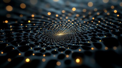 Intricate fractal art with deepspace color tones, mesmerizing geometric background