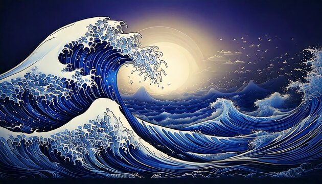 Hokusai Wave Images – Browse 3,575 Stock Photos, Vectors Hokusai Wave Images – Browse 3,575 Stock Photos, Vectors